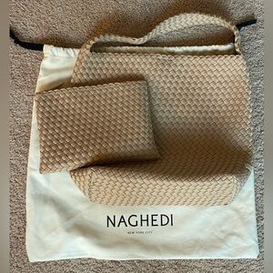 Naghedi Nomad Hobo Bag Camel - like new